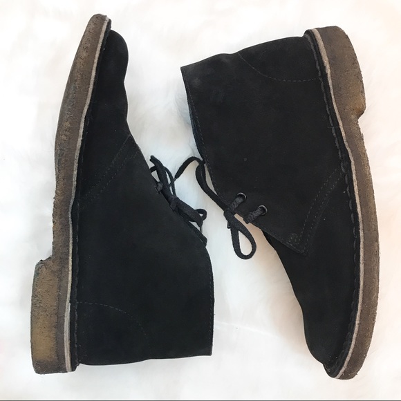 Clarks Shoes - Clark’s Original • Black Dessert Boot